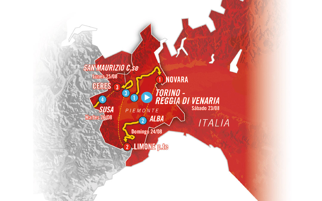 De Vuelta a España 2025 begint in... Italië