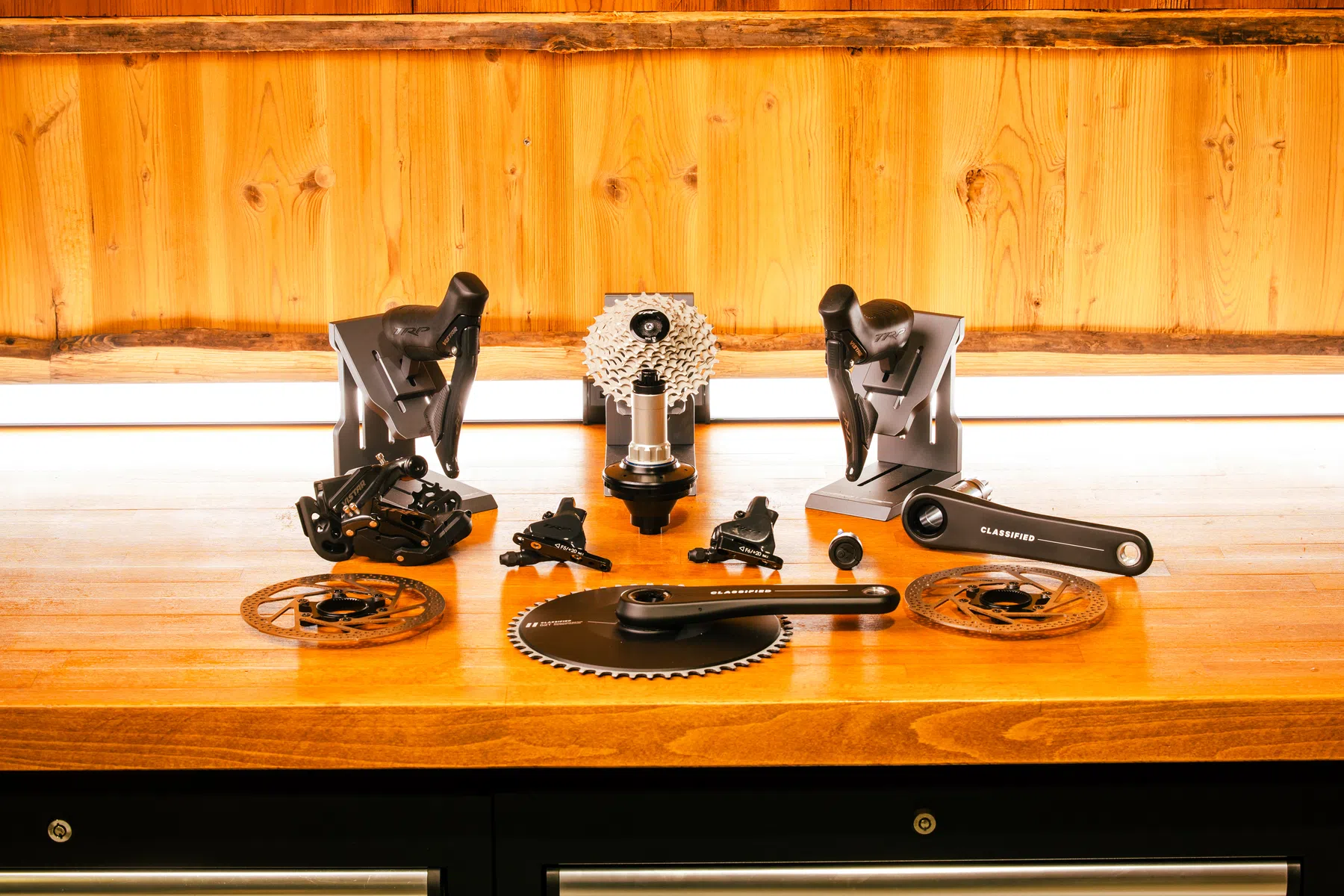 TRP en Classified lanceren Vistar // Powershift Groepset