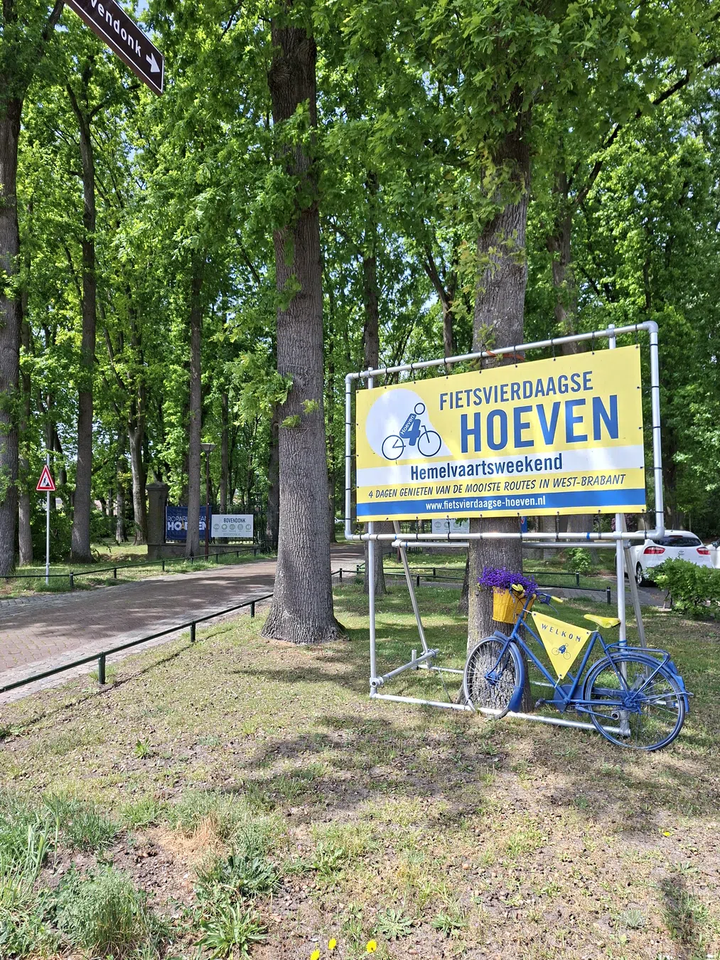 Sportief genieten bij de Fietsvierdaagse Hoeven in West-Brabant