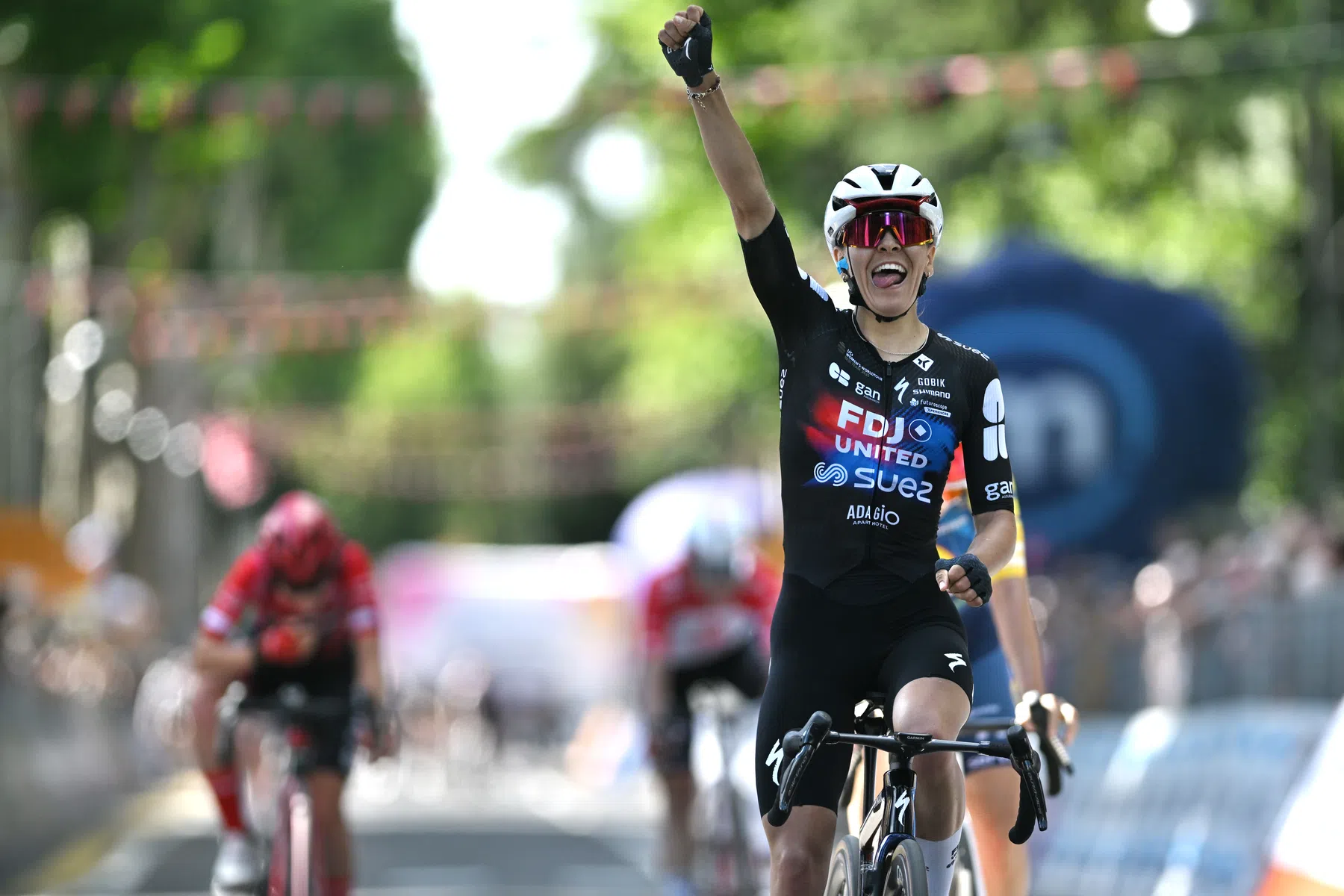 Célia Cery wint verrassend etappe 7 Giro d'Italia Women 2026