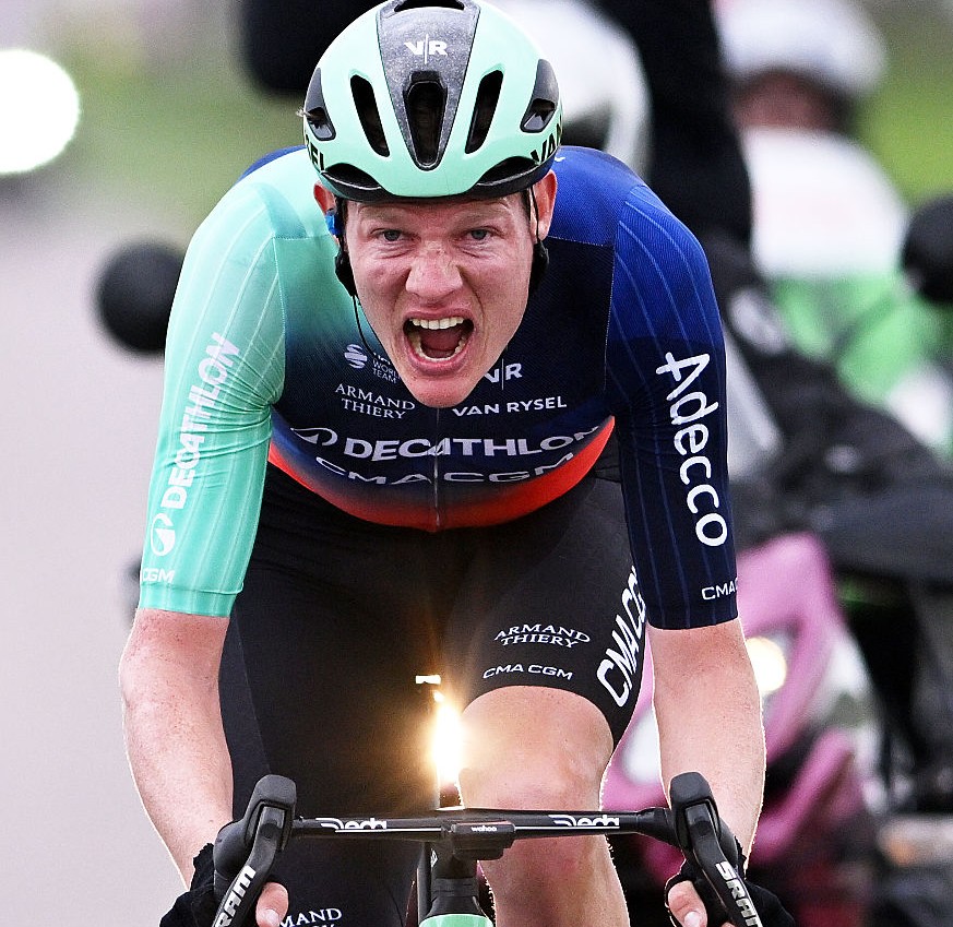 Daan Hoole Het zal veel op kop rijden worden voor Paul Seixas