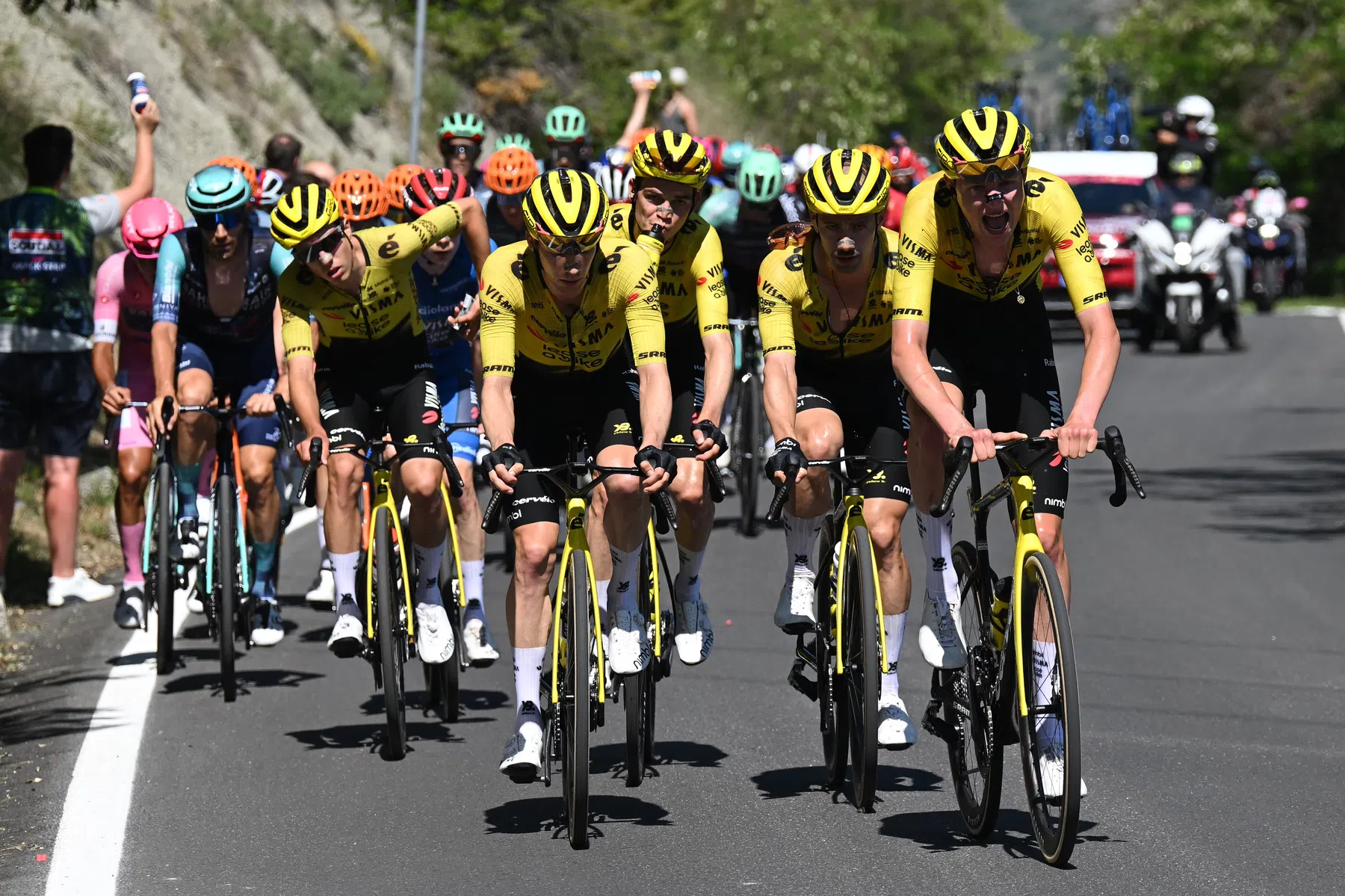 Wat doet een knecht in de Tour de France?