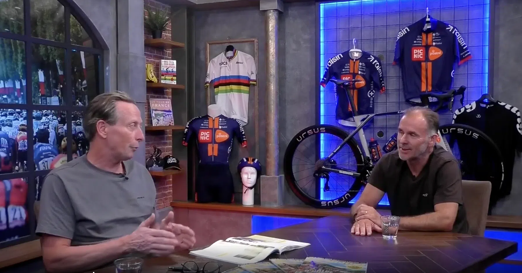 Vanavond 19:30 Bicycling Wielercafe met Erik Breukink, Yoeri Havik en Bart Voskamp