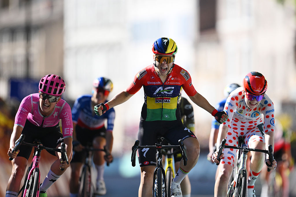 Kim Le Court sprint naar tweede etappewinst